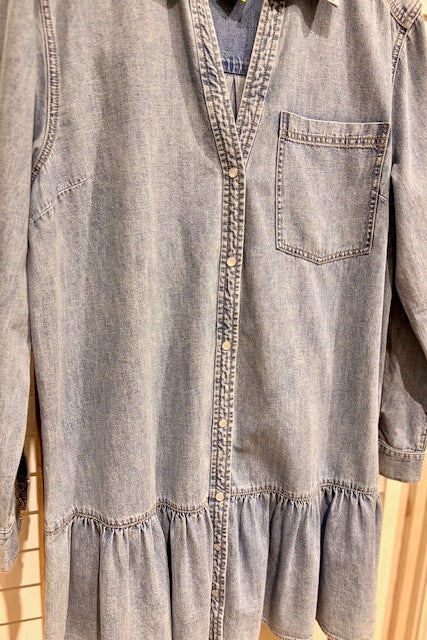 VERONICA BEARD- Denim Dress (L)