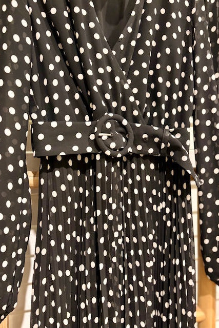 EVER NEW- Long Polka Dots Dress (4)