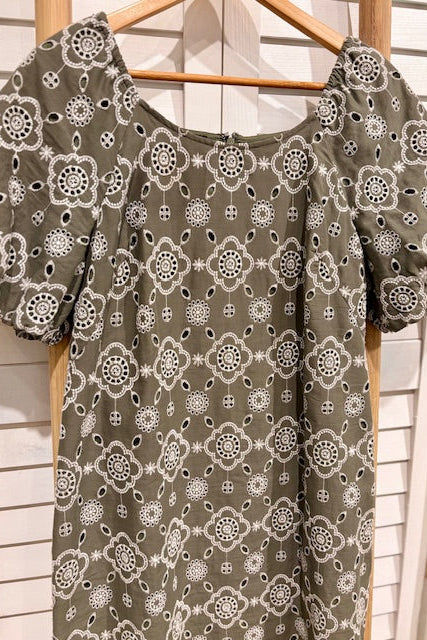 TALBOTS- Eyelet Dress (8)