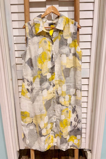 DOLCEZZA ART- Linen Dress (L)