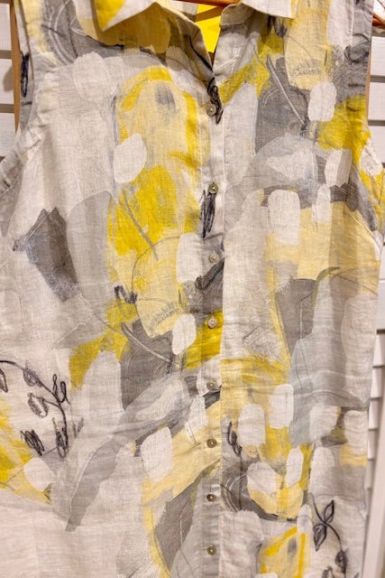 DOLCEZZA ART- Linen Dress (L)