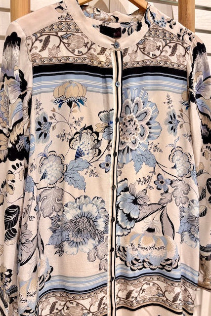HALE BOB- Silk Floral Dress (L)