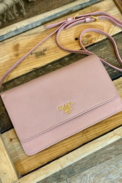 PRADA Saffiano Wallet With Strap