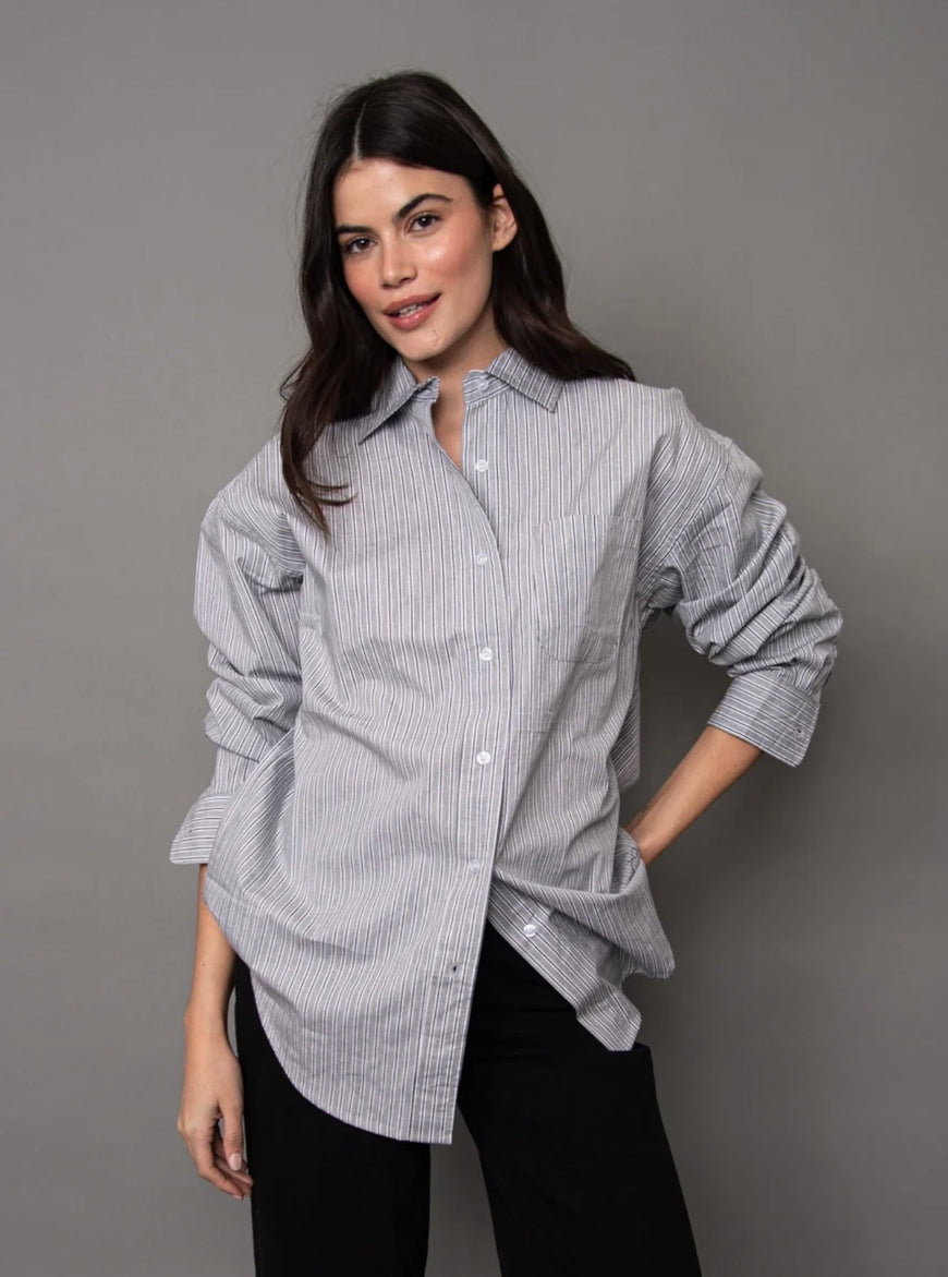 RD PADME Striped Poplin Shirt