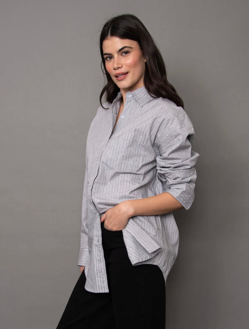 RD PADME Striped Poplin Shirt