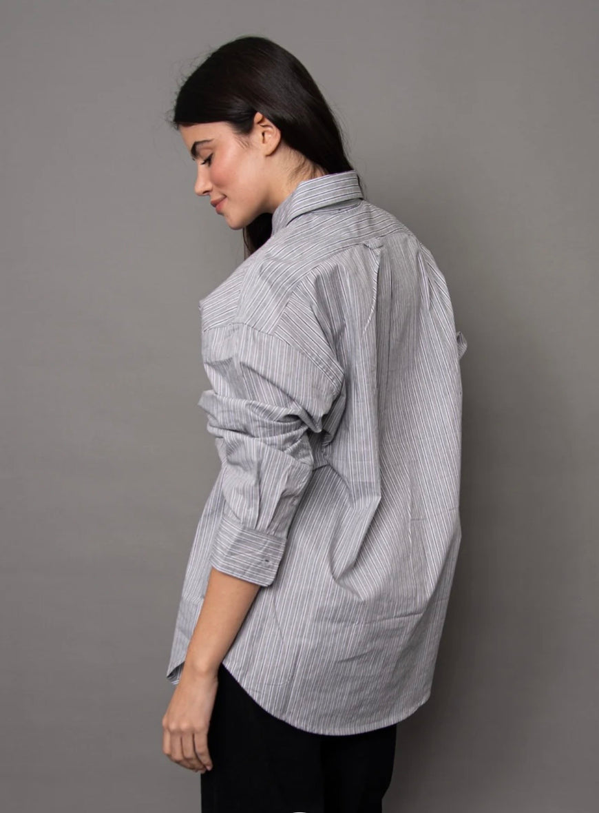 RD PADME Striped Poplin Shirt