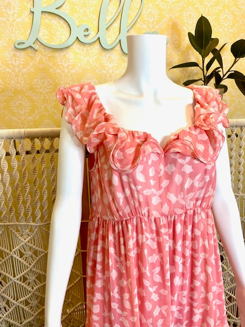 Chelsea.28 - Leaes Print Maxi Dress (size L)