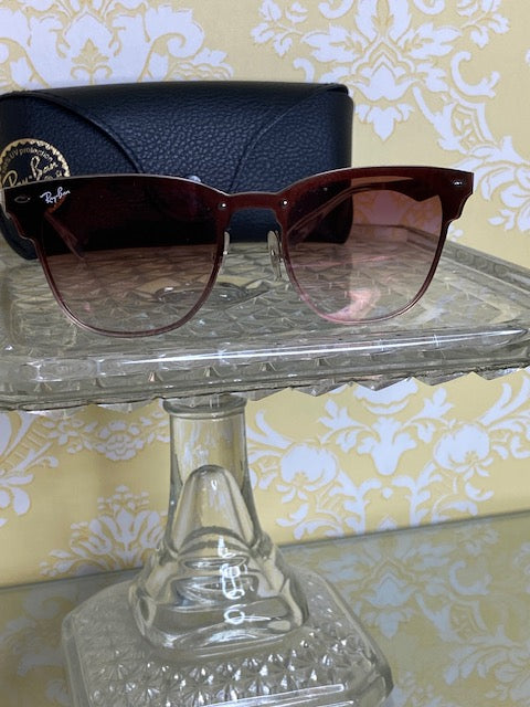 RayBan Pink Ombre Lenses