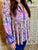 SPELL - Purple Floral Blouse (S)