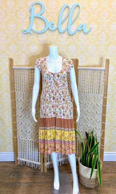 Spell- Floral Dress (size XS)