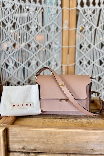 MARNI- Saffiano Trunk Bag Medium