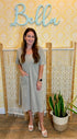FLAX-Linen Dress (size 8-10)