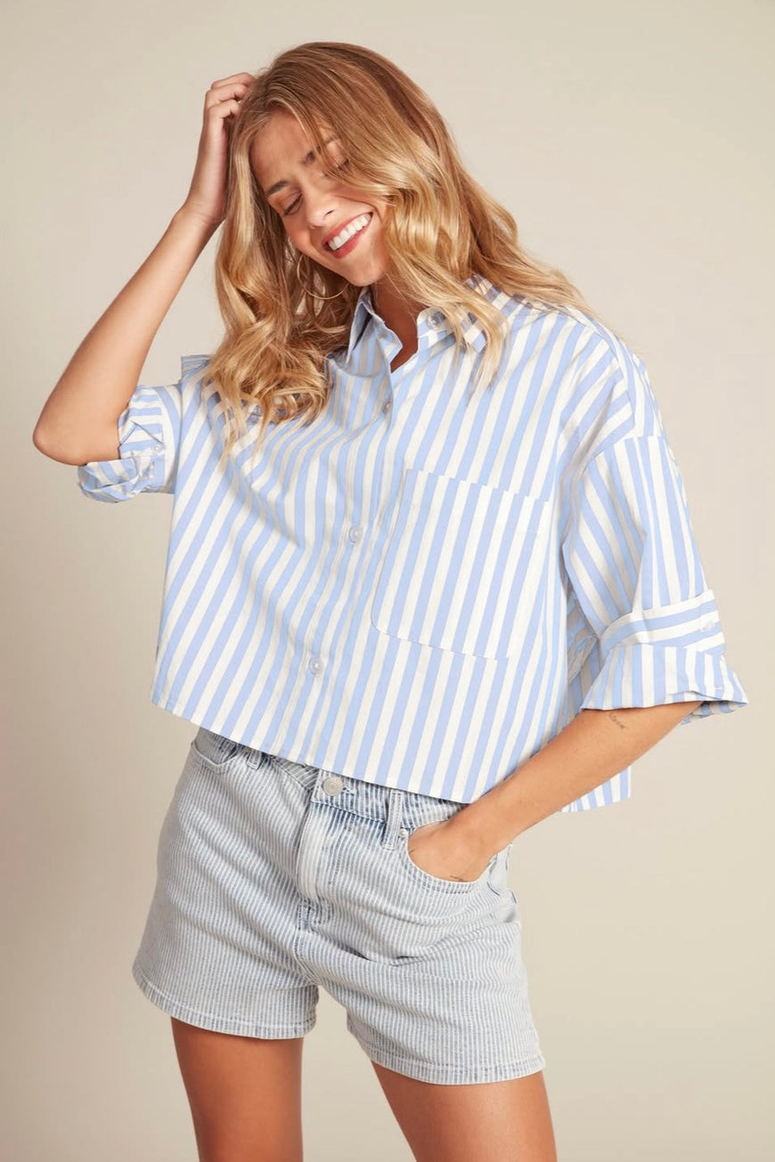 Kerwin Cropped Long Sleeve Shirt