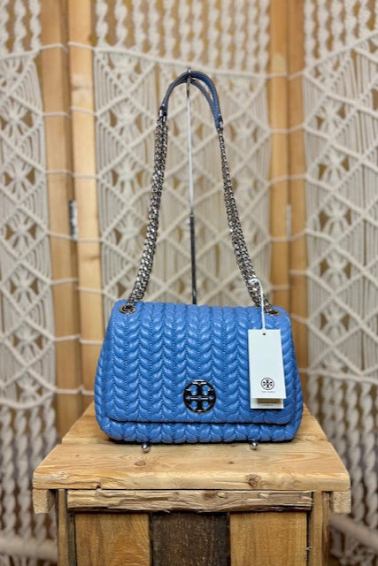 Tory Burch Willa Ruched Shoulder Bag - NWT!
