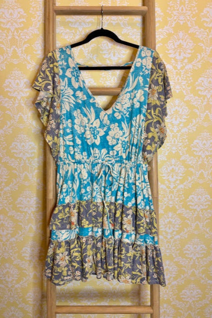 DAILY PRACTICE Floral Dress (M)