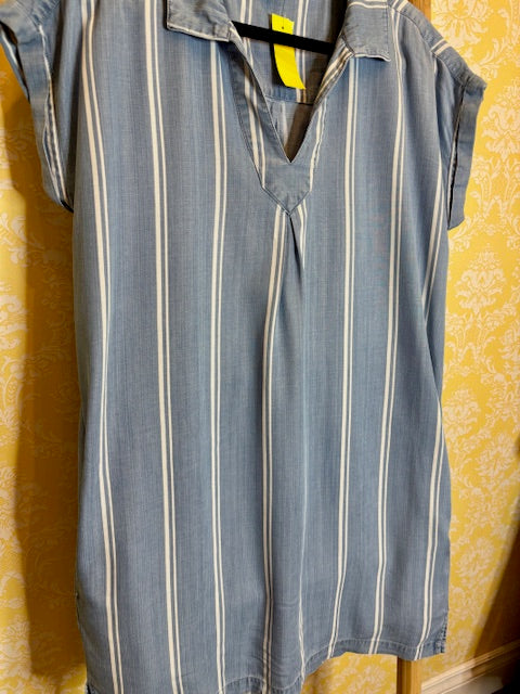 WITE- Stripes Chambray Dress (14)