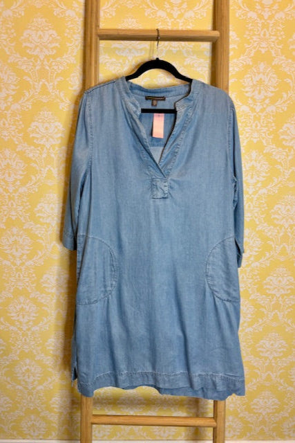 SHANNON PASSERO- Chambray Dress (M)