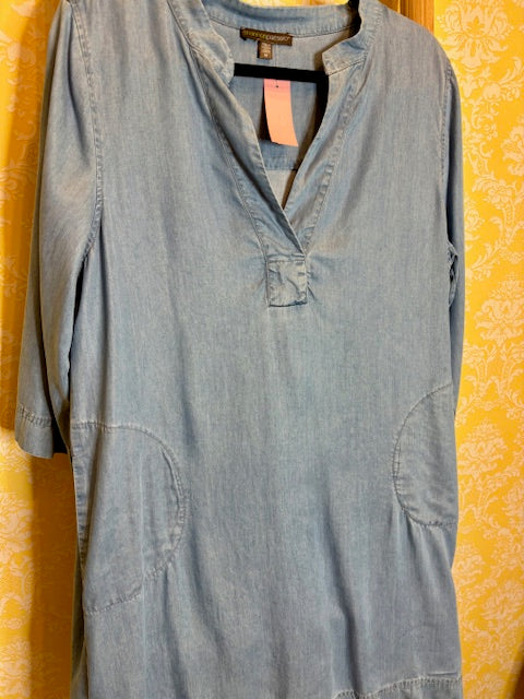 SHANNON PASSERO- Chambray Dress (M)