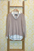 REPEAT Cashmere Shirt Combo(size S)