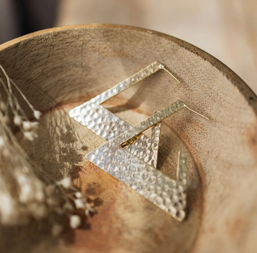 Zeus Hoops (Available in Gold & Silver)