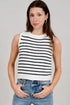 Kerensa Stripe Sleeveless Top