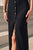 COMMENSE | Metal Button Collar Midi Knit Dress