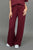 RD Erika Modal Soft Knit Drawstring Pant - Oxblood