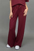 RD Erika Modal Soft Knit Drawstring Pant - Oxblood