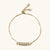 Siena Gold Slider Bracelet