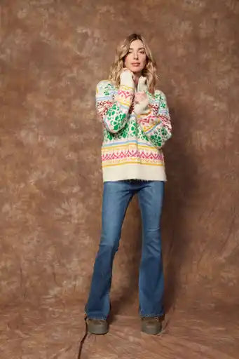 Urania Half Zip Sweater