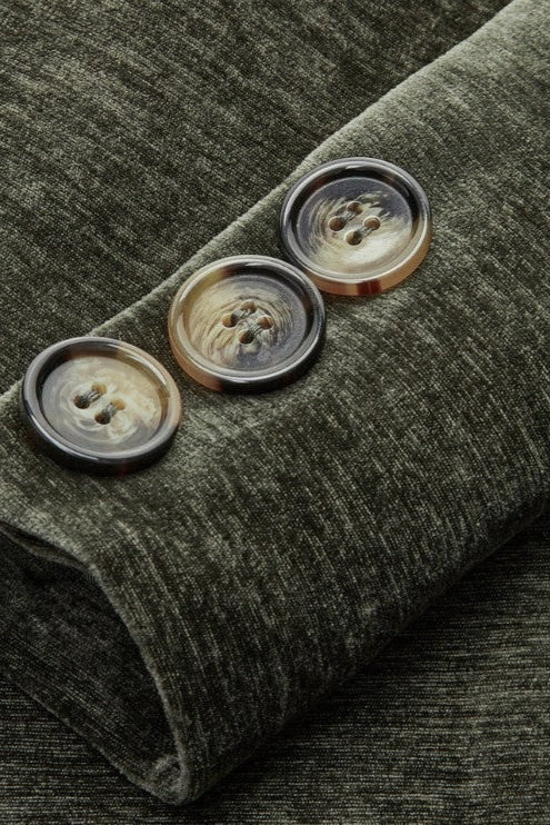 COMMENSE | Retro Velvet Blazer (XL)