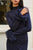 COMMENSE | Elegant Ruffle Split Jersey Long Dress (M)