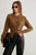  Vintage Style Wool-Blend Button-Down Cardigan (L)