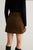  Cotton Corduroy A-Line Skirt (S)
