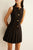COMMENSE | Metal-Button Pleated Tank Dress (L)