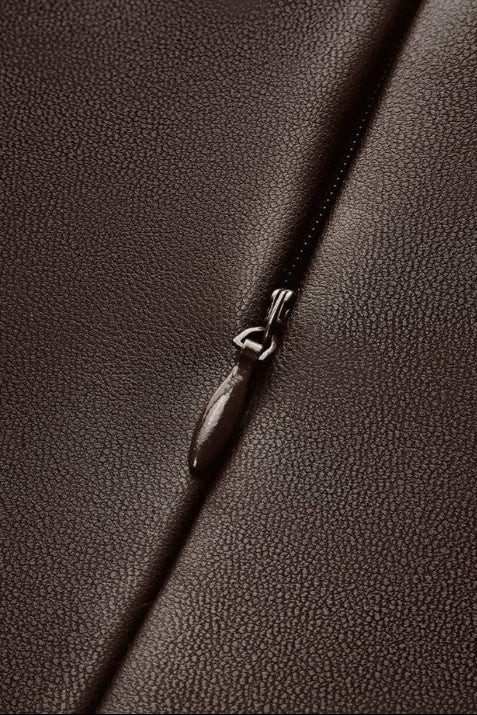 COMMENSE | Faux Leather Dress (XL)