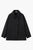 Black coat on a white background