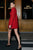COMMENSE | Minimalist Plain Mock Neck Mini Dress