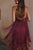  Florence Fringed Open Back Short Dress