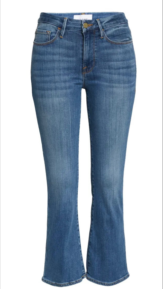 FRAME Le Crop Mini Boot Jeans (29)