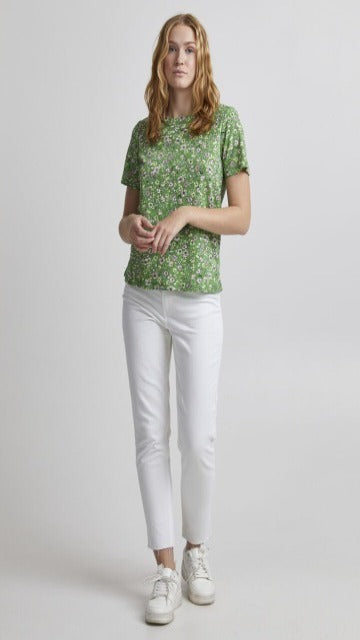 B YOUNG White Jeans