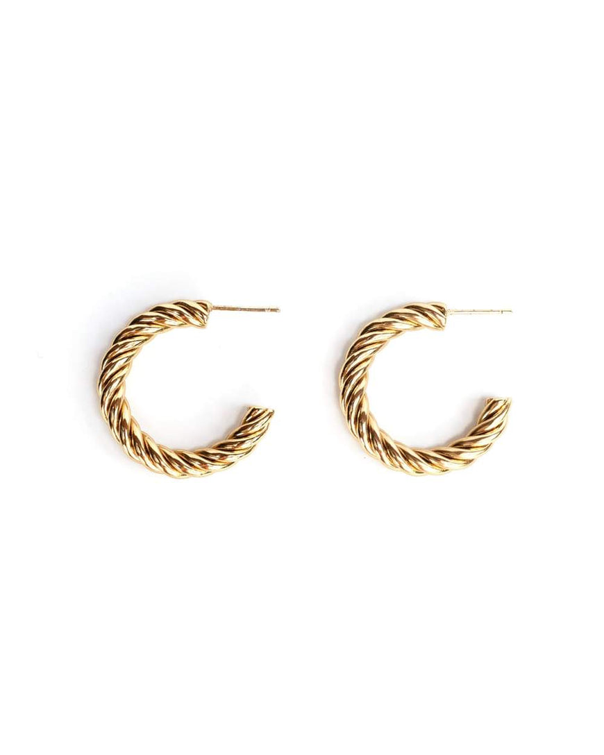 WELL DUNN Spin Earrings - Gold