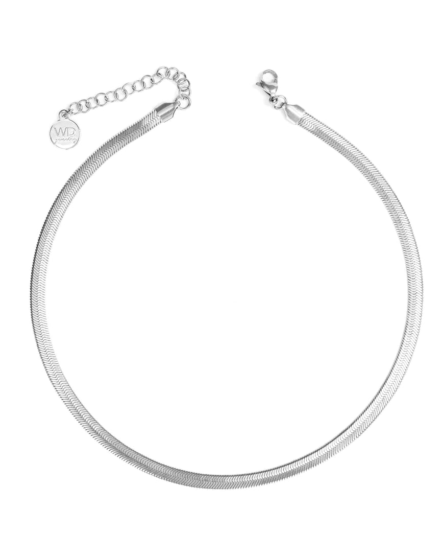 WELL DUNN Cobra Necklace - Silver