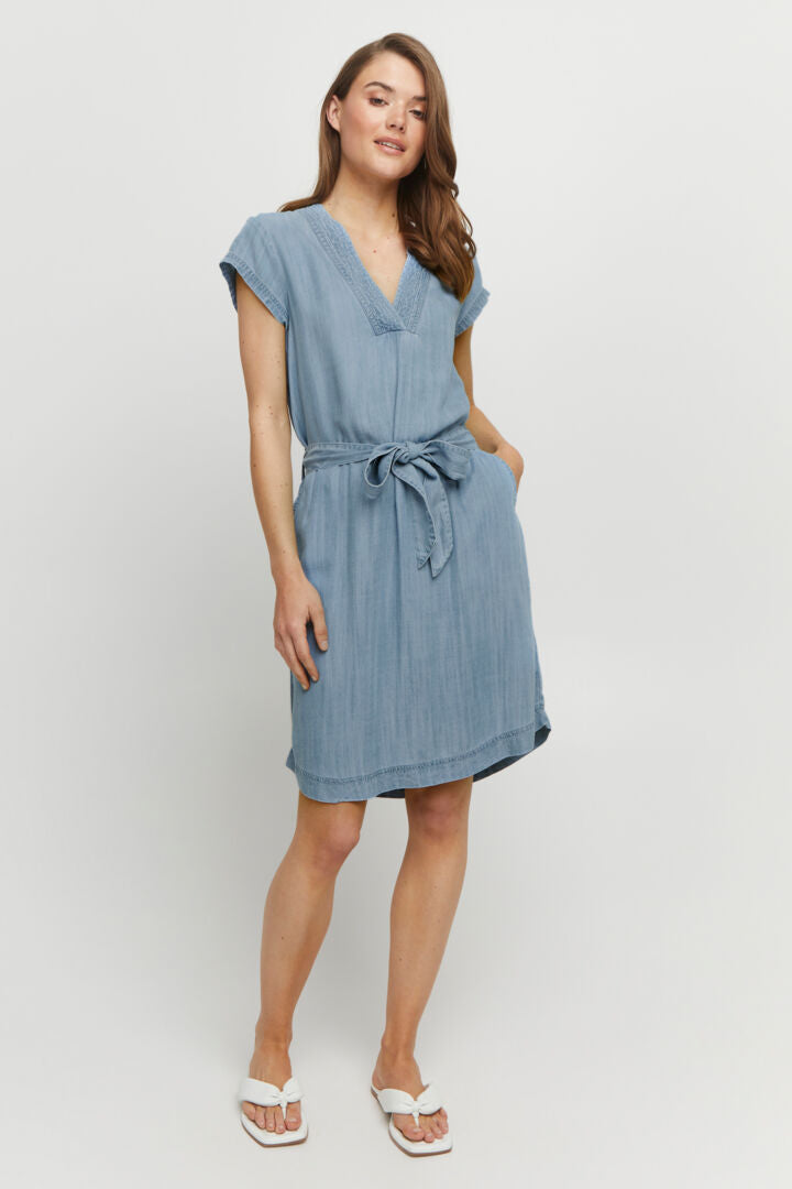 B Young Chambray Dress