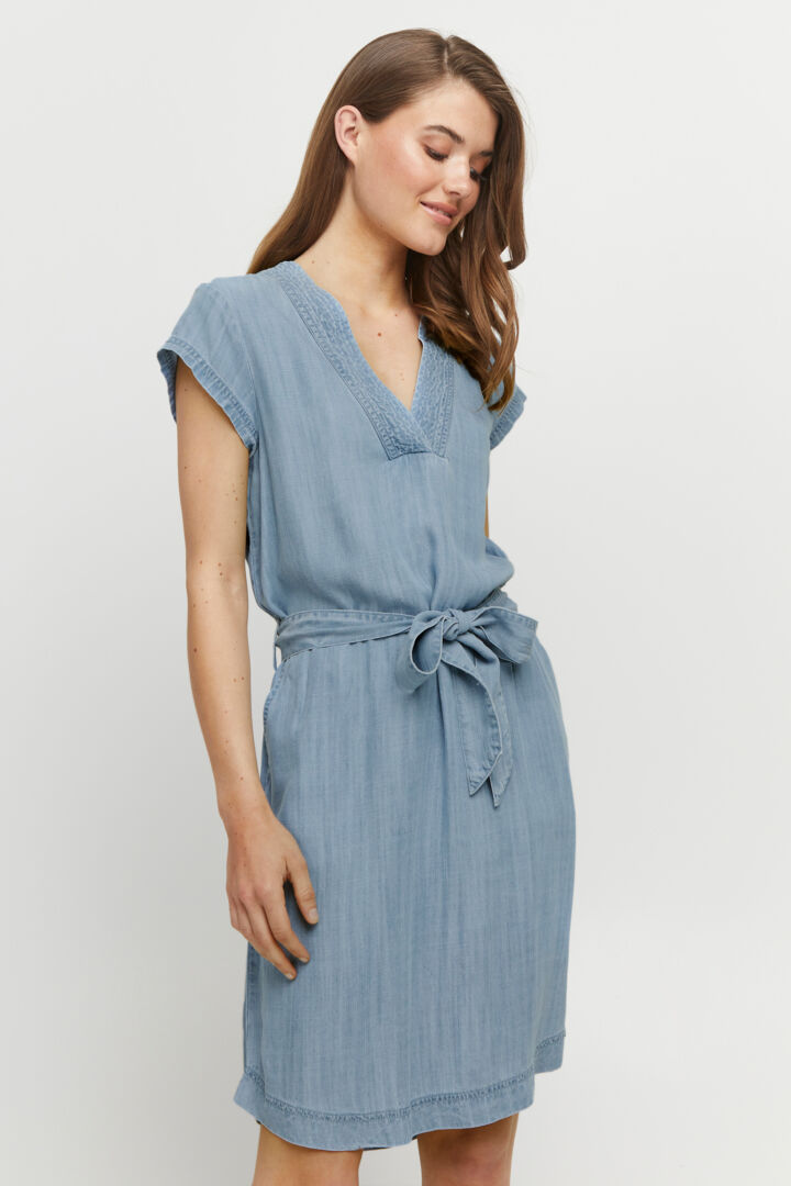 B Young Chambray Dress