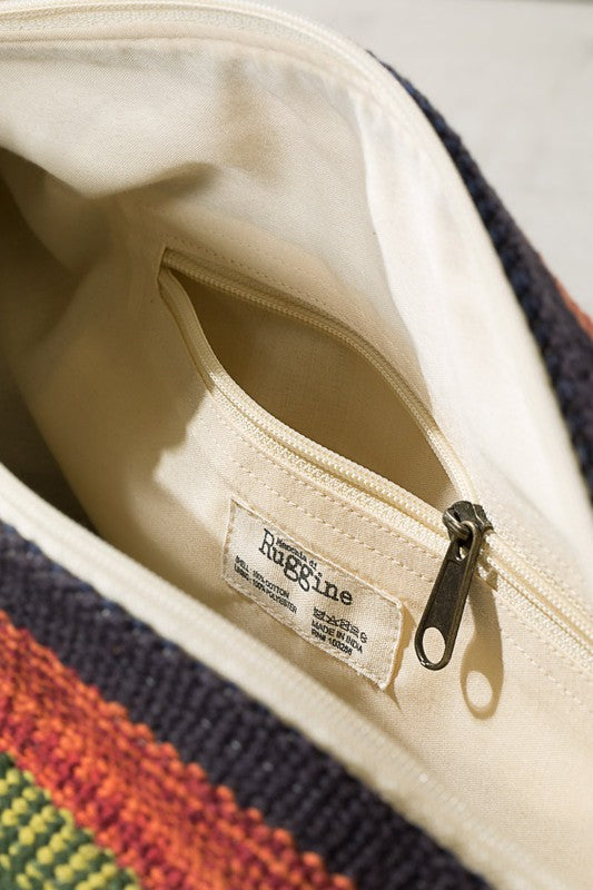 NEW! Handmade Denim Ethnic Navajo Duffel Bag