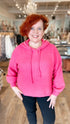LYLA+LUXE Pink Hooded Sweater (S/M)