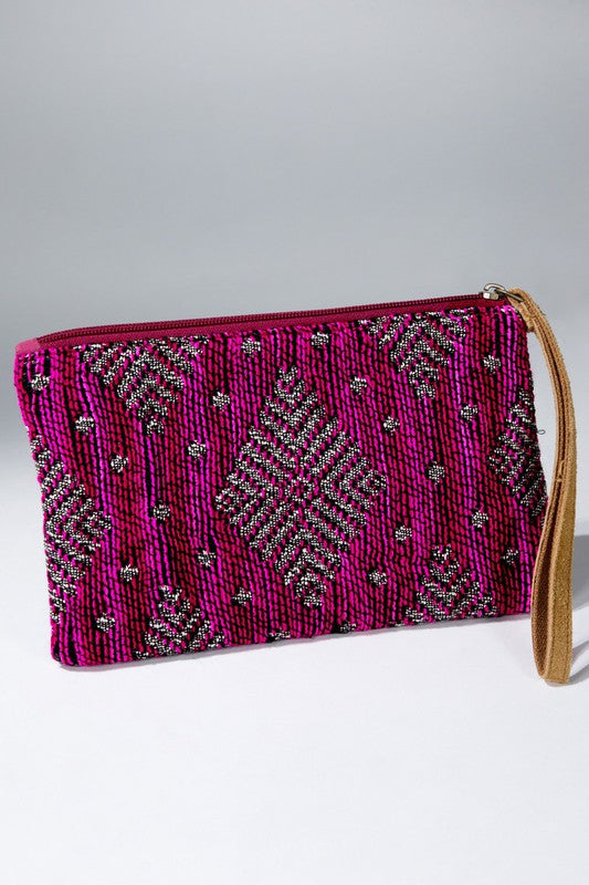 NEW! Handmade Pattern Clutch