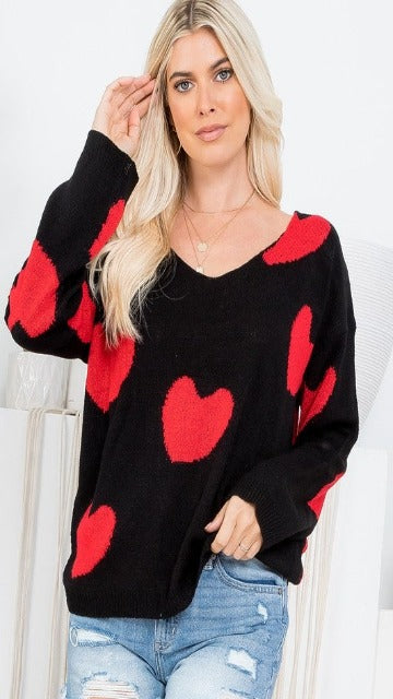 NEW! Sweet Heart Sweater!