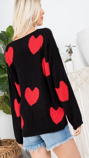 NEW! Sweet Heart Sweater!